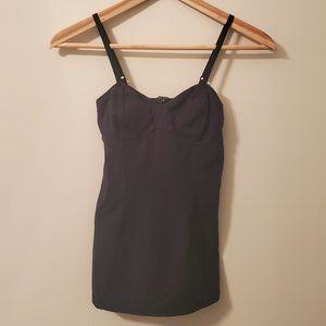 Talula Black Boustier Tank Top